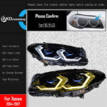 DBH's new RGB 7-color V2 IKON style daytime running lights and LED headlights are suitable for BMW 4 Series F32/F33/F36/F80/F82 M3/M4 - 7-cool - Image 6