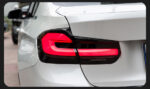 Taillights with an "E" mark compatible with BMW 3 Series G20 G28 G80 2019-2022 LED taillight accessories, brake lights, taillights - left + right, red. - Image 2