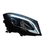 Modifying older Mercedes-Benz G-Class (W463 model) large vehicles (G500, G63, G350, G400, G55) with new blacked-out geometric headlights - 2007-2017 - Image 4