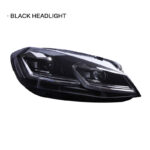 LED headlight assembly for Volkswagen Passat B7 2011-2016 models, DRL concealed design LED headlights, car styling - single unit. - Image 6