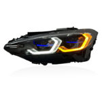 Original headlights for BMW E60 and E61 models (2006, 2007, 2008, 2009), BMW 5 Series 520i, 525i, 530i xenon AFS lights, E60 HID headlights - Natural White, Left/Right - Image 3