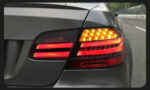DBH 12V LED taillights for 3 Series F30/F35 - Clear rear LED lights with sequential turn signals and brake lights. - Image 3