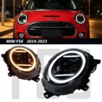 Suitable for 2014-2021 BMW 2 Series F22 headlight assemblies, F23 upgraded LED spoon-shaped daytime running lights with projector headlights M2 - automotive LED