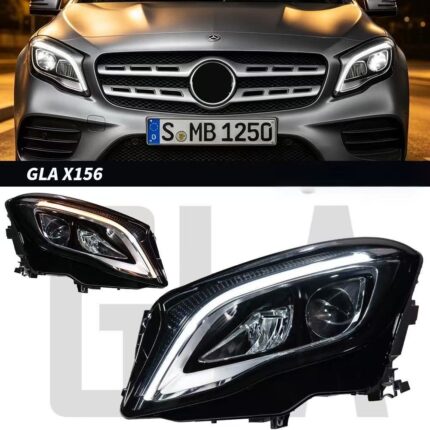Suitable for 2016-2023 Mercedes-Benz Vito light-duty vehicles. VITO LED projector headlight retrofit - one headlight (original, high-end configuration).