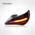 LED taillight assembly suitable for 2007-2010 Mercedes-Benz W204 models; LED taillight retrofit for C180, C200, and C260 models - red; LED taillight assembly (single side). - Image 3