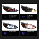 LED DRL Dynamic Sequential Turn Signals for Lexus LX570 2016-2020 Models - White - Image 3