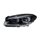 Customizable RGB color LED headlights for BMW F30, G20, G30, G01, E70, E90, E92, E84, and G22 series. - Blue, customizable. - Image 5