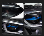 BMW 4 Series F32 upgraded with new G22 headlights, dual-beam laser lens headlights, LED headlights - 9-pin - Image 3