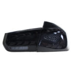 Suitable for BMW 3 Series F30 taillight assembly, 320 328 F35 upgraded with dragon scale LED sequential turn signals M3 - 3 Series dragon scale taillights (single side), black. - Image 5